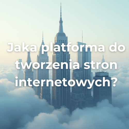 Jaka platforma do tworzenia stron internetowych?