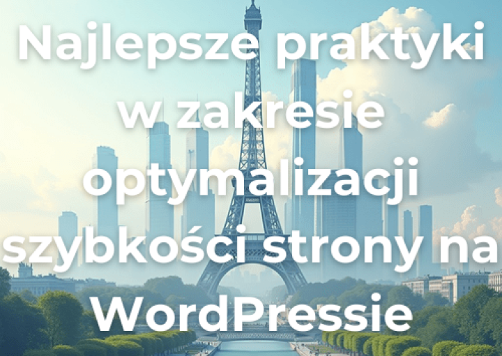 optymalizacja strony w wordpressie