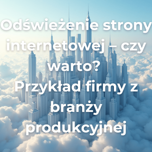 Odświeżenie strony internetowej