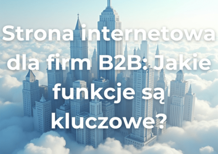 Strona internetowa dla firm B2B