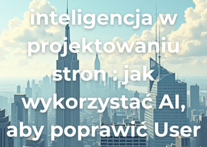 Sztuczna inteligencja w projektowaniu stron