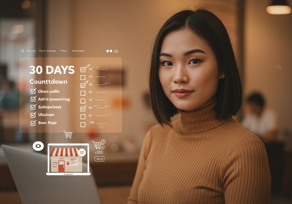 Checklista marketingowa: 30 dni przed uruchomieniem sklepu internetowego cover